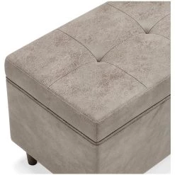 Ashley Furniture Becklow - Beige - Storage Bench 17 Ashley Furniture Becklow - Beige - Storage Bench