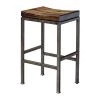 Stools Uttermost Beck Industrial Bar Stool