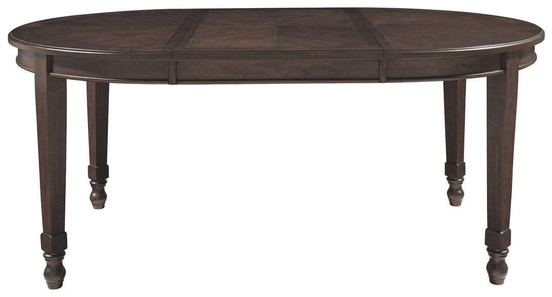 Ashley Furniture Adinton - Reddish Brown - Oval Dining Room Ext Table Tables 9 Ashley Furniture Adinton - Reddish Brown - Oval Dining Room Ext Table Tables