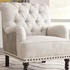 Ashley Furniture Chairs Tartonelle - Ivory/taupe - Accent Chair