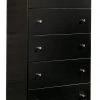 Ashley Furniture Maribel - Black - Five Drawer Chest Chests