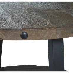 Ashley Furniture Tables Haffenburg - Medium Brown - Round End Table 11 Ashley Furniture Tables Haffenburg - Medium Brown - Round End Table