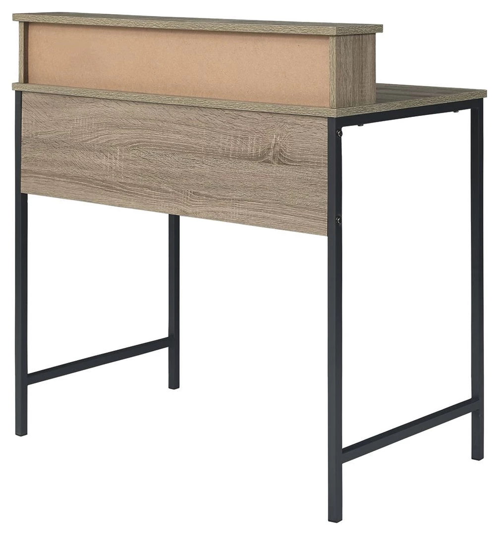 Ashley Furniture Desks Titania - Light Brown/gunmetal - Home Office Small Desk 4 Ashley Furniture Desks Titania - Light Brown/gunmetal - Home Office Small Desk