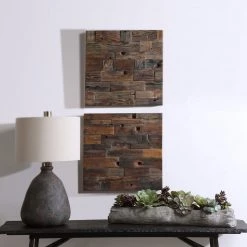 Uttermost Astern Wood Wall Decor, S/2 Accessories