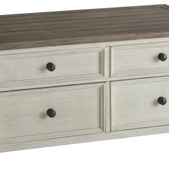 Ashley Furniture Bolanburg - White / Brown / Beige - Lift Top Cocktail Table Tables