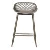 Moe's Home Collection Piazza Outdoor Counter Stool Grey-m2 Stools