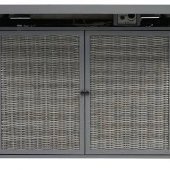 Signature Design By Ashley® Palazzo - Gray - Rect Bar Table W/fire Pit Tables