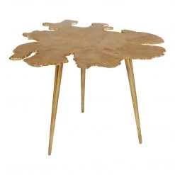 Moe's Home Collection Amoeba Side Table Gold Tables