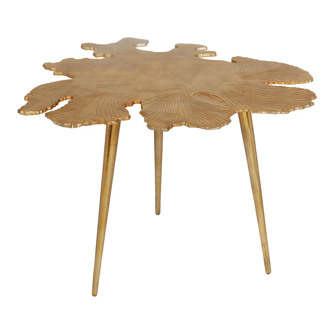 Moe's Home Collection Amoeba Side Table Gold Tables 3 Moe's Home Collection Amoeba Side Table Gold Tables