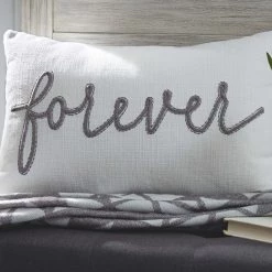 Ashley Furniture Accessories Forever - White/gray - Pillow (4/cs)