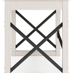 Ashley Furniture Desks Bayflynn - Whitewash - Home Office Desk