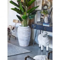 Moe's Home Collection Dolly Sheep Statue White