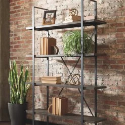 Ashley Furniture Bookcases Gilesgrove - Black/gray - Bookcase