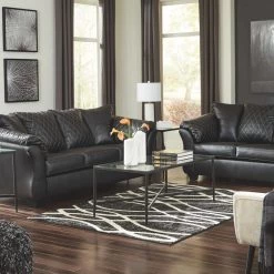Ashley Furniture Betrillo - Black - Sofa Sofas