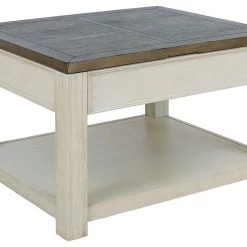 Ashley Furniture Bolanburg - Brown/white - Lift Top Cocktail Table Tables