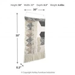 Ashley Furniture Taylen - Black/natural - Wall Decor