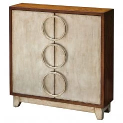 Uttermost Jacinta Silver Cabinet Cabinets