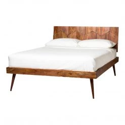 Moe's Home Collection O2 Bed Queen Brown