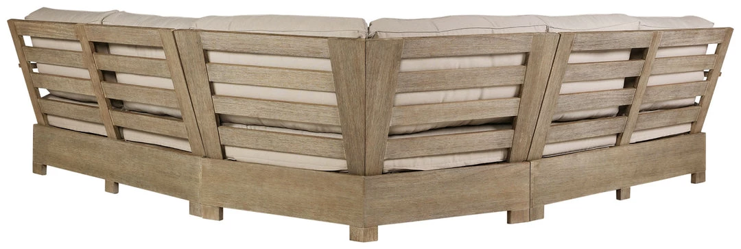 Signature Design By Ashley® Silo Point - Brown - 6 Pc. - Lounge Set Outdoor Sets 6 Signature Design By Ashley® Silo Point - Brown - 6 Pc. - Lounge Set Outdoor Sets