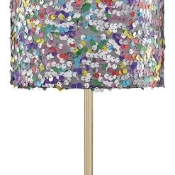 Ashley Furniture Maddy - Purple - Metal Table Lamp (1/cn)