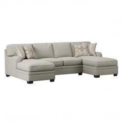 Emerald Home Analiese U-shaped Sectional, Ivory Tan 19 Emerald Home Analiese U-shaped Sectional, Ivory Tan