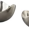 Ashley Furniture Donato - Chrome Finish - Bowl Set (2/cn) Table Decor 2 Ashley Furniture Donato - Chrome Finish - Bowl Set (2/cn) Table Decor