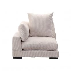 Moe's Home Collection Tumble Corner Cappuccino Sectional Pieces