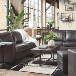 Signature Design By Ashley® Morelos - Natural Contemporary - Sofa & Loveseat Set Living Room Sets