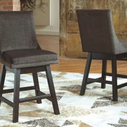 Ashley Furniture Tallenger - Best In Class - UPH Swivel Barstool (2/CN) Stools