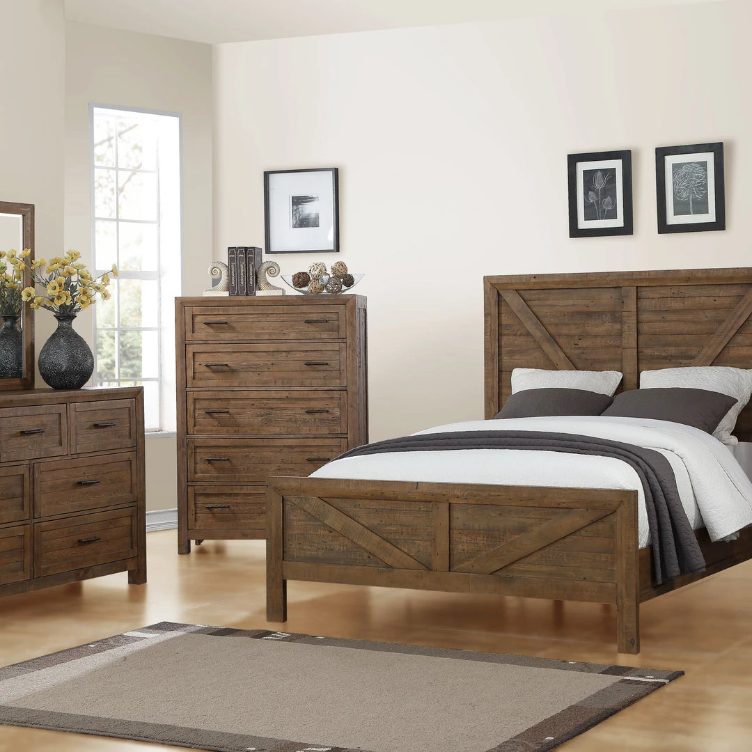 Emerald Home Pine Valley Solid Wood Bed Kit Beds 6 Emerald Home Pine Valley Solid Wood Bed Kit Beds