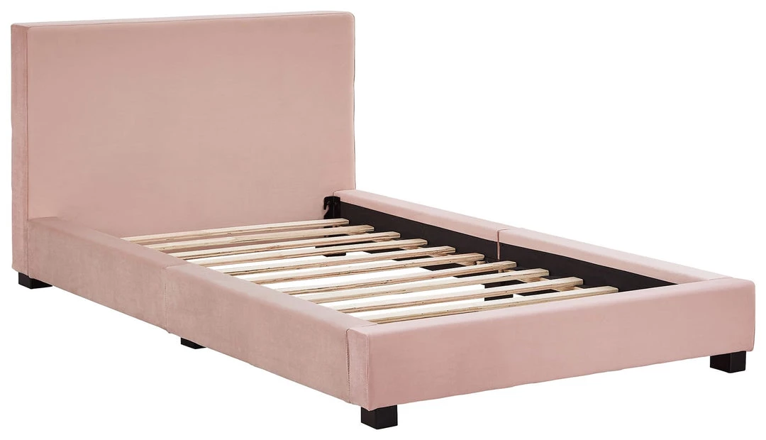 Ashley Furniture Beds Chesani - Blush - Twin Uph Bed W/roll Slats 3 Ashley Furniture Beds Chesani - Blush - Twin Uph Bed W/roll Slats