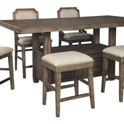 Ashley Furniture Tables Wyndahl - Rustic Brown - Rect Counter Table W/storage 21 Ashley Furniture Tables Wyndahl - Rustic Brown - Rect Counter Table W/storage