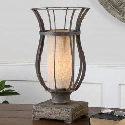 Accessories Uttermost Minozzo Bronze Accent Lamp