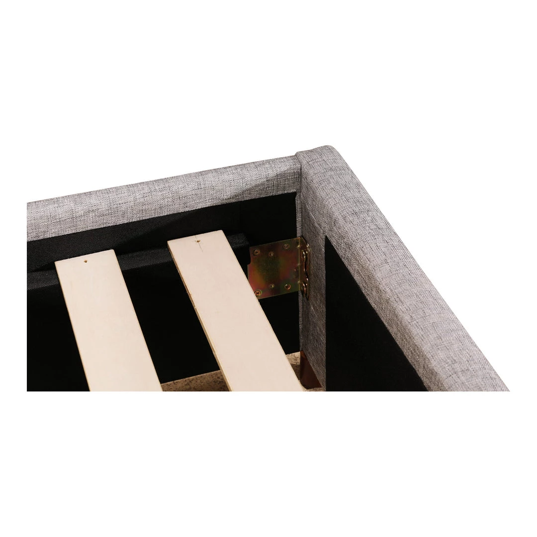 Moe's Home Collection Takio King Bed Light Grey 11 Moe's Home Collection Takio King Bed Light Grey