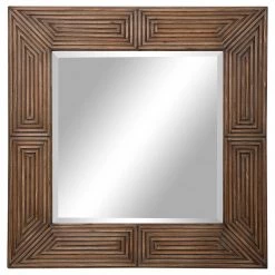 Accessories Uttermost Traveler Geometric Square Mirror