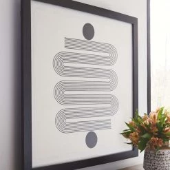 Ashley Furniture Jaegar - Black/white - Wall Art Accessories 12 Ashley Furniture Jaegar - Black/white - Wall Art Accessories