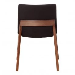 Moe's Home Collection Deco Dining Chair Black-m2