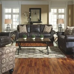 Ashley Furniture Breville - Sweeping Rolled Arms - Rocker Recliners