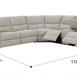 Emerald Home Medford Sectional, Driftwood Sectionals