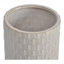 Moe's Home Collection Accessories Herb Planter 5in White