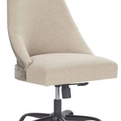 Ashley Furniture Office - Linen - Home Office Swivel Desk Chair