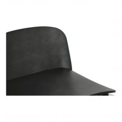 Moe's Home Collection Looey Counter Stool Black-m2 Stools