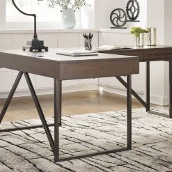 Signature Design By Ashley® Starmore - Brown - Home Office L Shaped Desk