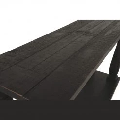 Ashley Furniture Mallacar - Black - Sofa Table Tables