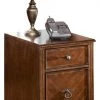Ashley Furniture Cabinets Hamlyn - Medium Brown - File Cabinet