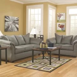 Ashley Furniture Darcy - Loveseat Contemporary - Stationary Loveseats 94 Ashley Furniture Darcy - Loveseat Contemporary - Stationary Loveseats