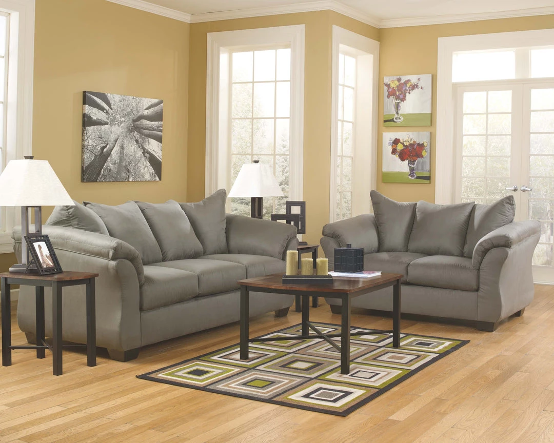 Ashley Furniture Darcy - Loveseat Contemporary - Stationary Loveseats 39 Ashley Furniture Darcy - Loveseat Contemporary - Stationary Loveseats