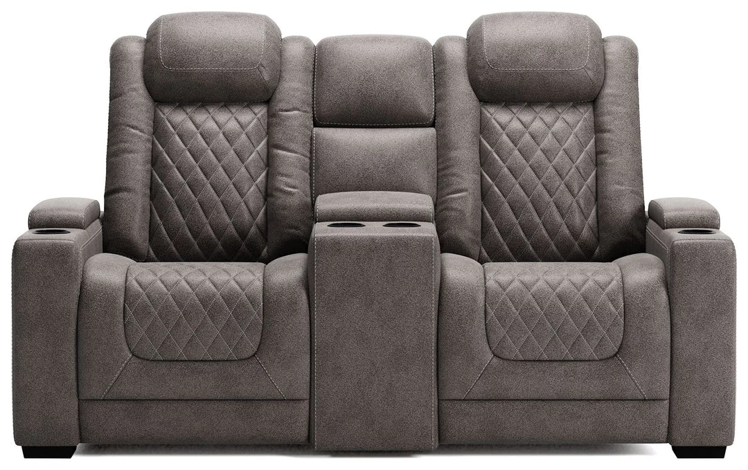 Ashley Furniture Hyllmont - Gray - Pwr Rec Loveseat/con/adj Hdrst Reclining Furniture 14 Ashley Furniture Hyllmont - Gray - Pwr Rec Loveseat/con/adj Hdrst Reclining Furniture