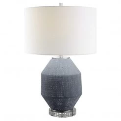Accessories Uttermost Blackjack Charcoal Table Lamp