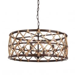 Accessories Uttermost Hilo 4 Light Drum Pendant